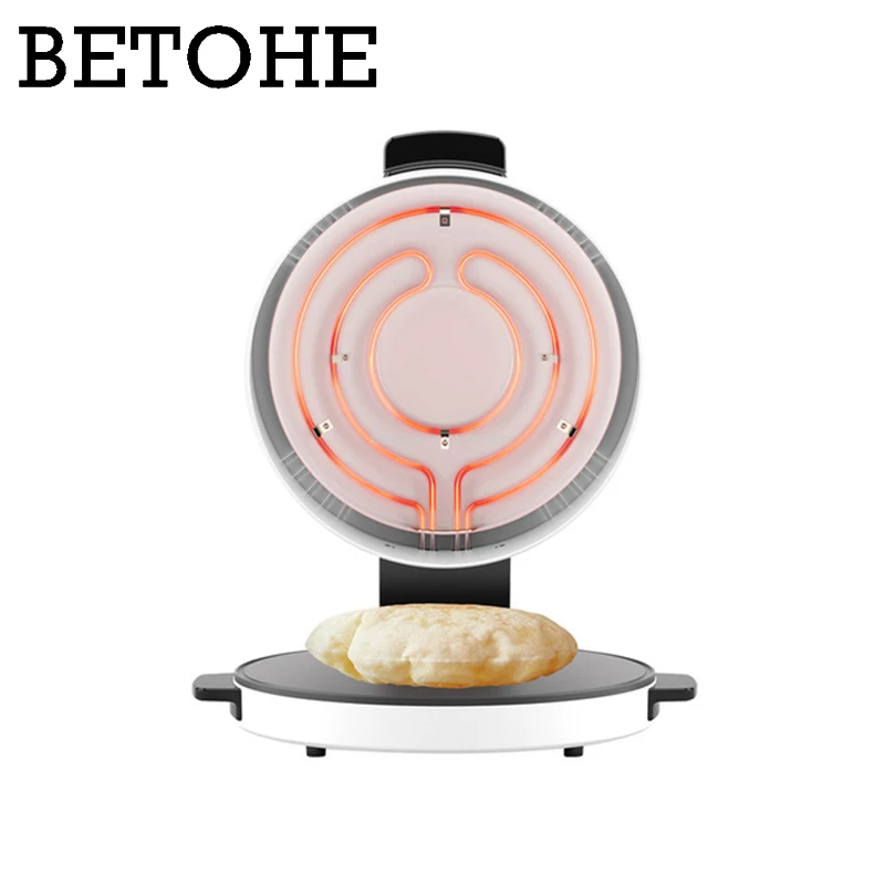 Электрическая блинница Двусторонняя отопление сковорода для пиццы из стейк