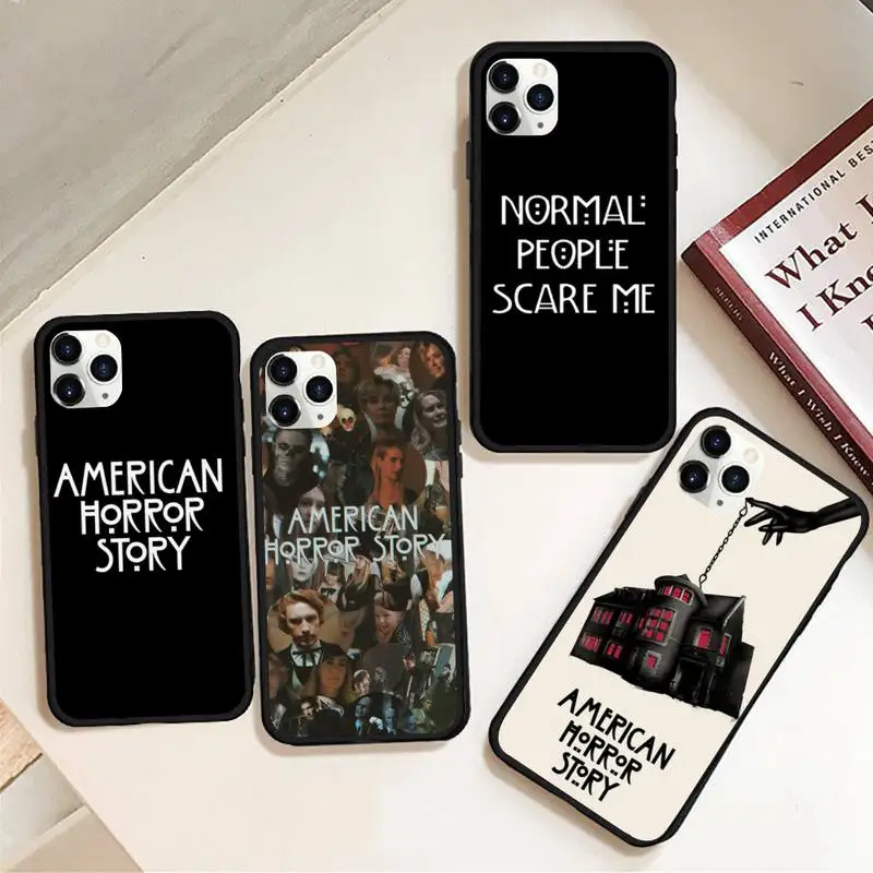 tv american horror story ahs 1984 phone case rubber for iphone 12 11 pro max mini xs max 8 7 6 6s plus x 5s se 2020 xr cover free global shipping