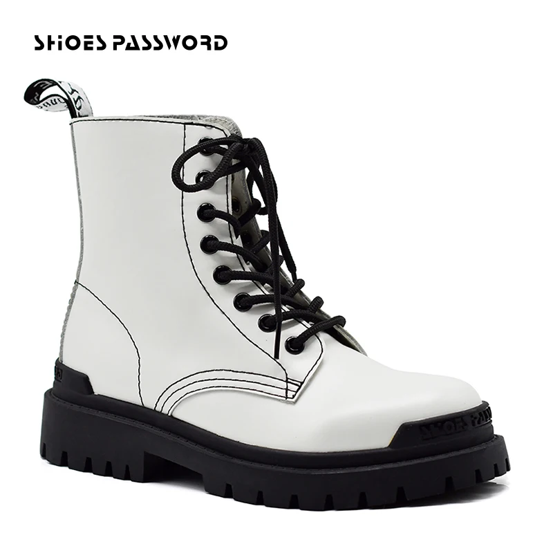 Женские ботильоны на платформе в стиле панк модная женская обувь Теплые весенние
