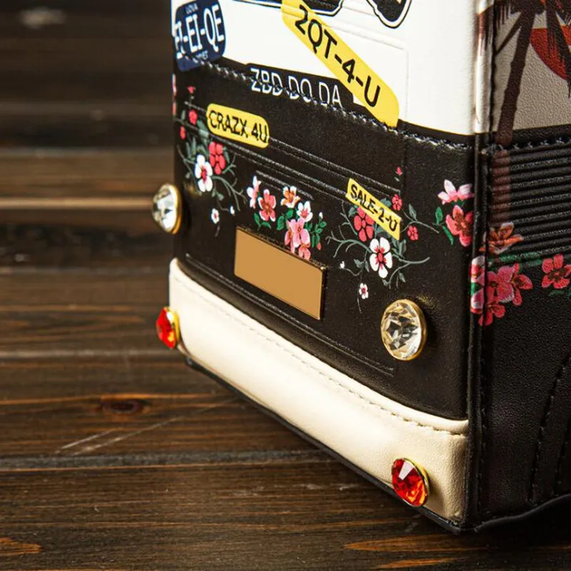 Новинка 2023 стильная сумка креативная для автобуса оригинальная из искусственной