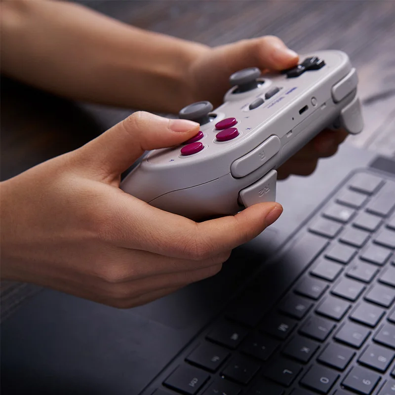 Беспроводной геймпад 8bitdo SN30 Pro Plus + Bluetooth с джойстиком для Nintendo Switch ПК NS macOS Android