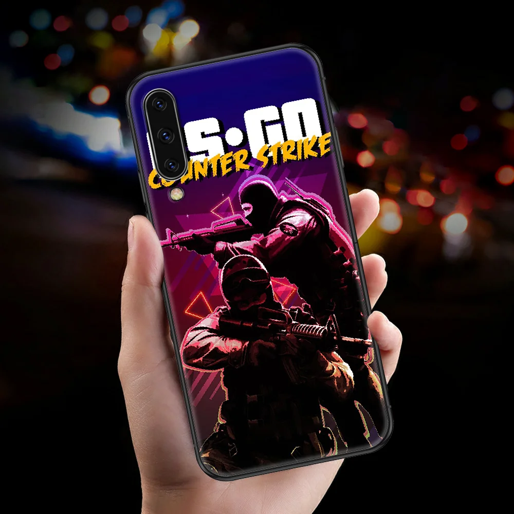 Чехол для телефона Counter Strike CSGO cs go черный красивый чехол Samsung Galaxy A 3 5 7 8 10 20 21 30 40 50 51