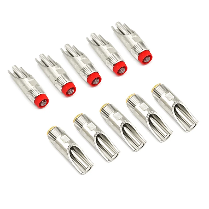 

5 Pcs Pig Thicken Automatic Nipple Drinking Stainless steel Animals Piglet Drinking Instrument Waterer Feeder Farm Equipment