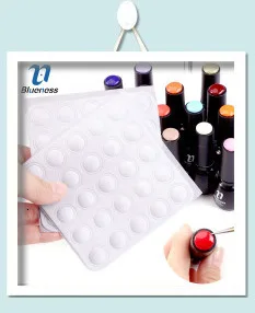 Blueness 1 коробка 3D украшение для ногтей DIY квадратный Круглый смешанный дизайн ногтей украшения металлические блестящие украшения аксессуары для маникюра JH758