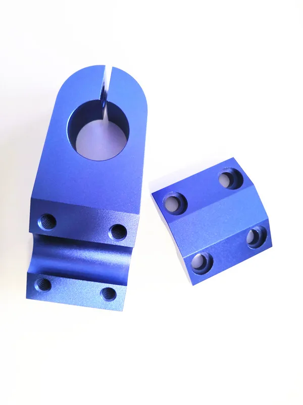 

Custom Metal Machining Precision Aluminum Parts CNC Machining Mechanical Parts CNC Lathe Machining Blue Anodized Aluminum Parts