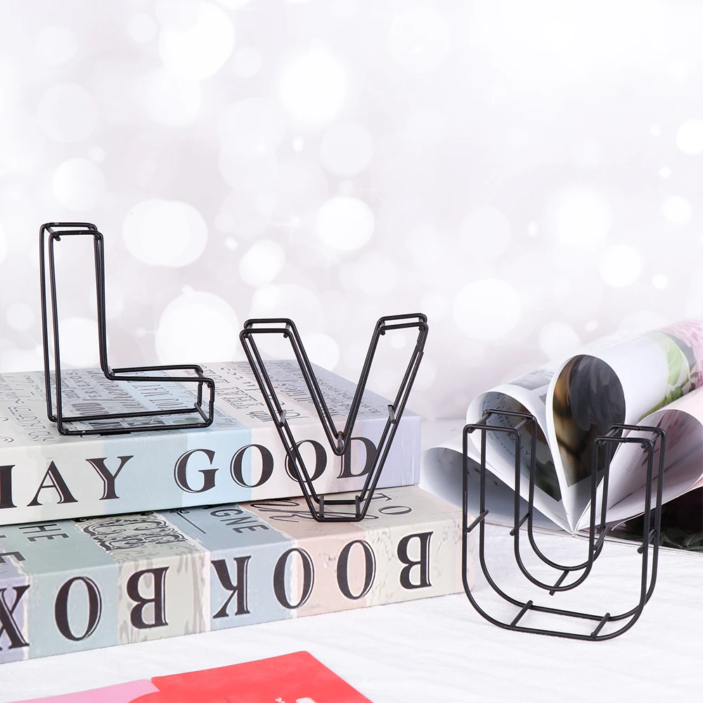 1 шт. современный промышленный кованый железный алфавит металлическая ажурная