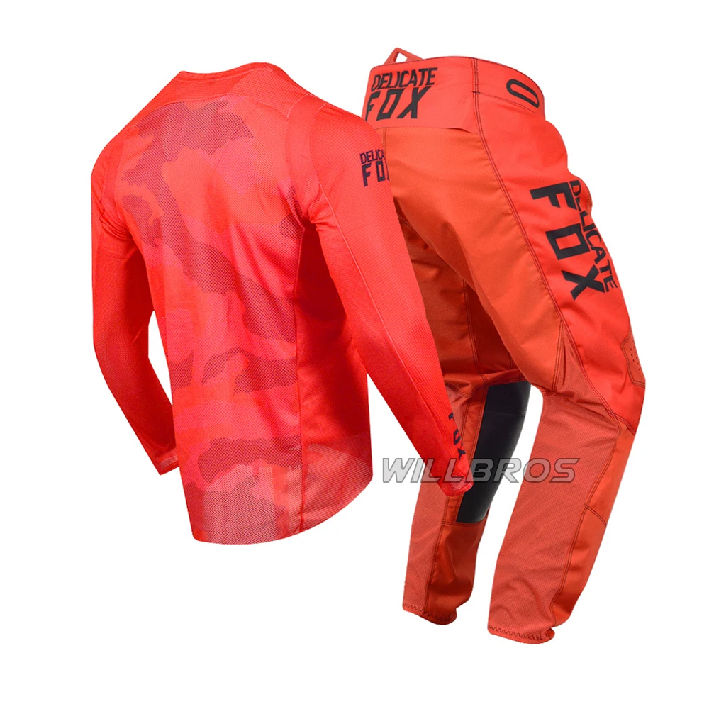 2021 комплект оборудования из футболки и брюк джерси с мотивом Лиса 180 | Автомобили