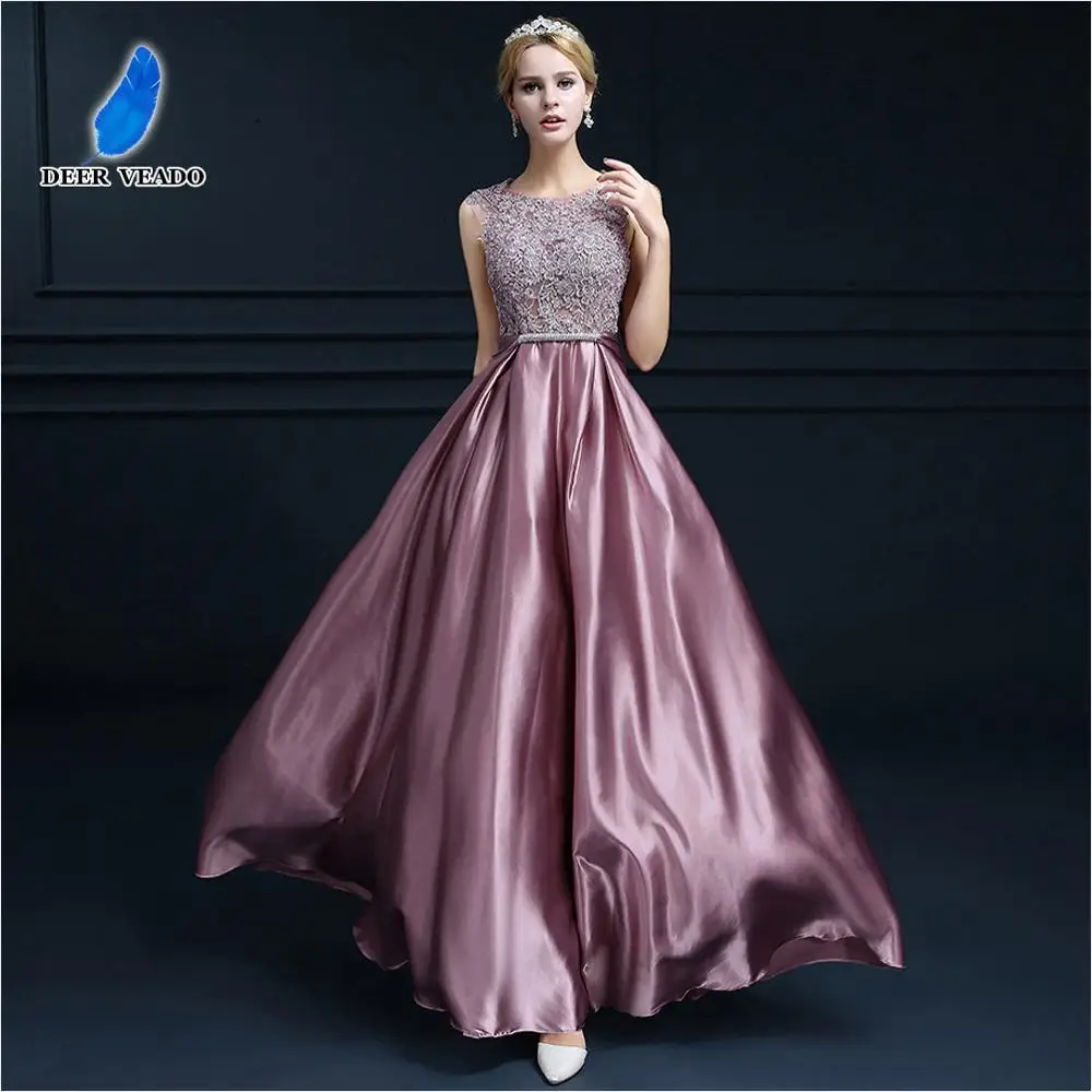 DEERVEADO сексуальное длинное Золотое вечернее платье с открытой спиной размера плюс, вечернее платье для выпускного вечера, вечерние платья, Robe De Soiree S306