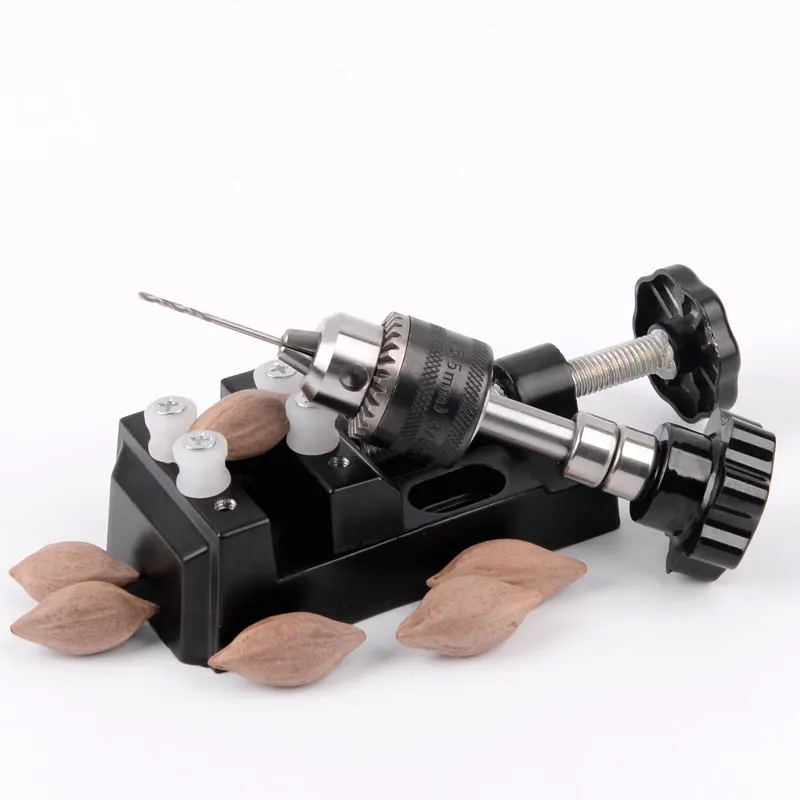 Точные тиски ручные сверла с коробкой и 10 шт. твист сверл Деревообрабатывающие