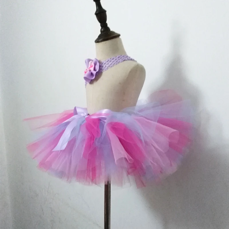 Юбка пачка ручной работы для девочек балетная юбка с единорогом танцевальный