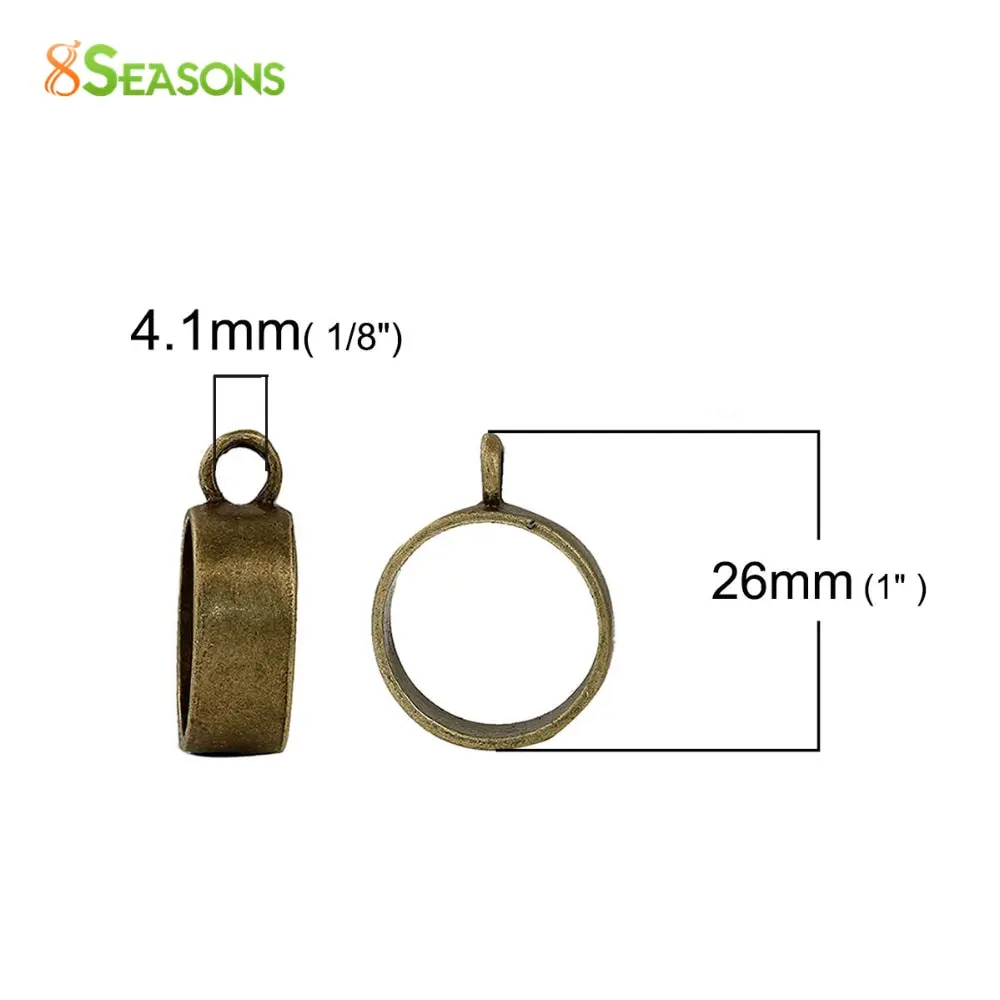 

New Fashion Pendants Zinc Alloy Open Back Bezel Woman Pendants Resin Round For Girls Women Party Jewerly Accessories
