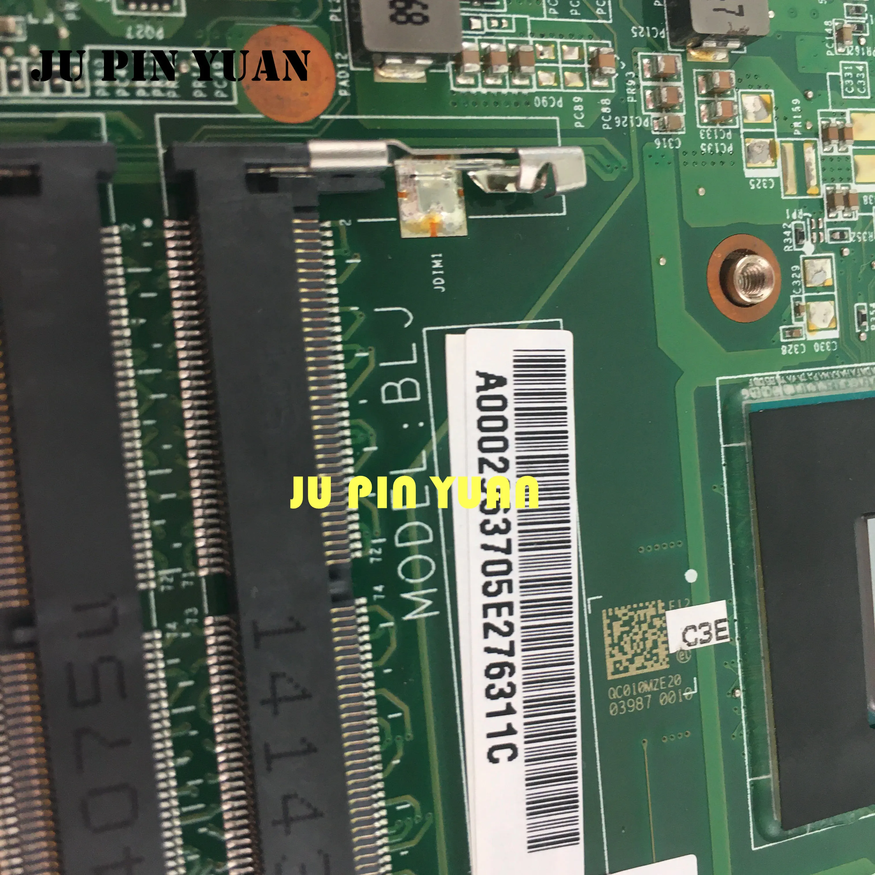 

FOR Toshiba L50-B Laptop Motherboard A000296370 DA0BLJMB6C0 with I3-3217U CPU fully tested ok