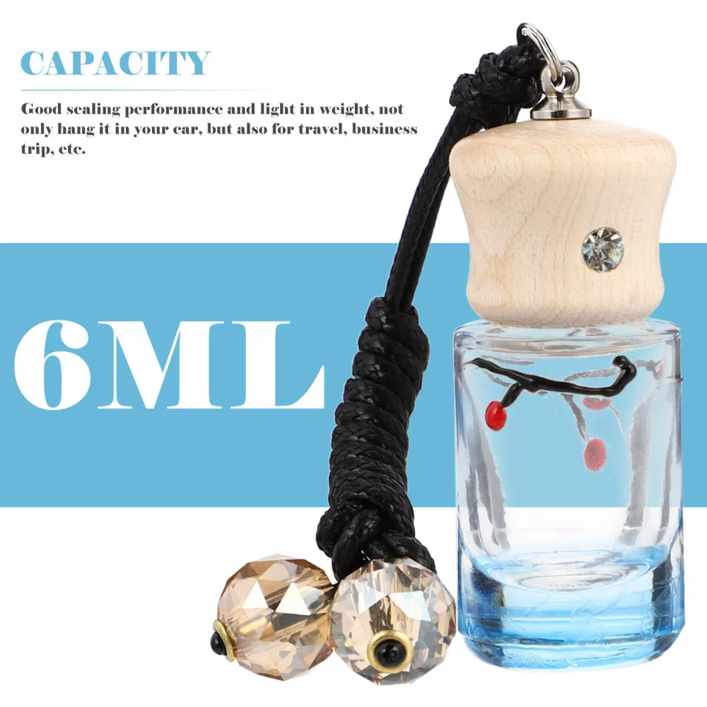 

2Pcs Perfume Bottles 6ml Empty Bottles Refillable Glass Bottles Container
