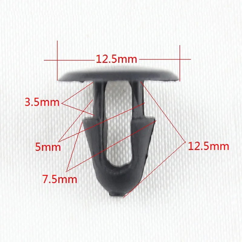Отделка Панель &amp двигателя уплотнение для кузова клипса Пластиковый Фиксатор