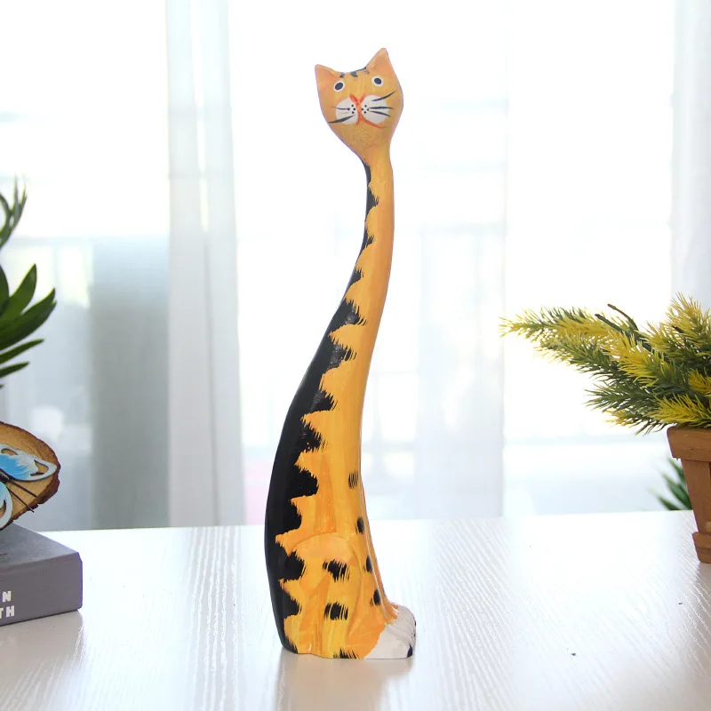 Аксессуары для украшения дома пастырской Стиль деревянный любителей &quotКошки&quot