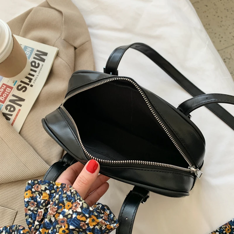 

Women Handbag PU Leather Bags for Women Shoulder Bag Female Totes New Fashion Designer Bags Ladies Balck Shoulder Bag