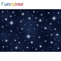 funnytree starry sky photography backdrop glitter stars romantic party decoration wallpaper supplies photo studio accessories