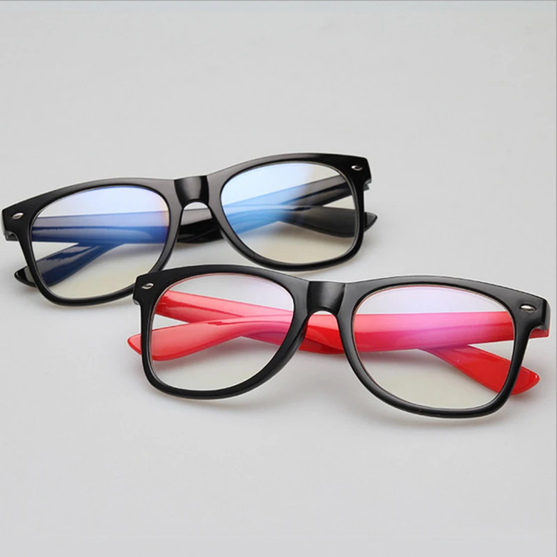 

iboode New Retro Glasses Frame Men Women Anti-UV Eyewear Unisex Computer Goggle With Blue Film Eyeglasses Anti Radiation Glasses