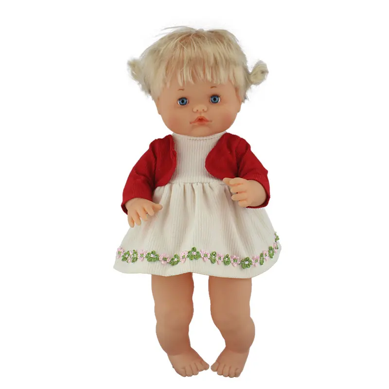 Новая многократная стильная одежда подходит 40 см 41 см кукла Nenuco Ropa y su Hermanita фиолетовая футболка с длинными рукавами в фиолетовый горошек брюки со шляпой