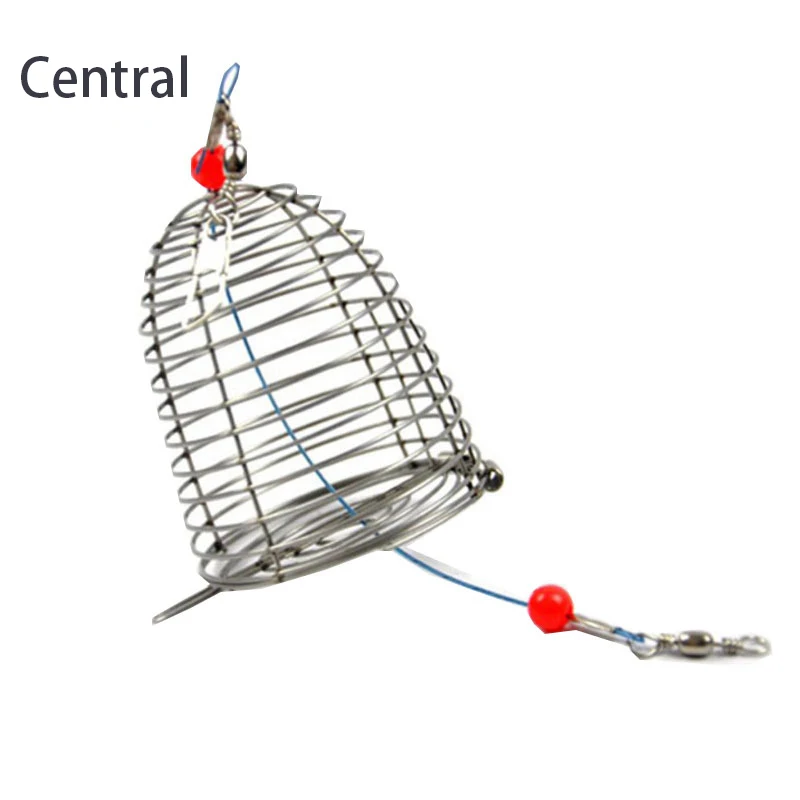 10 шт. рыболовная приманка коническая клетка прочная Удобная для приманки из