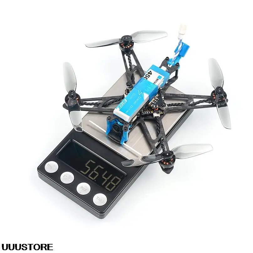 

BETAFPV HX115 LR Дрон для зубочисток F4 1S 12A Контроллер полета AIO со встроенными экспрессорами ELRS 2,4G приемник 1102 18000KV двигатель