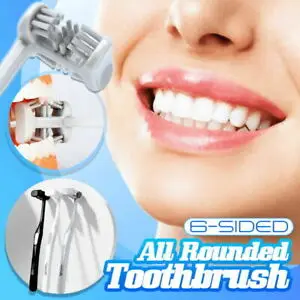 

New Concept Six-sided Toothbrush Wrapped U-shaped Deep Cleaning Toothbrush With No Dead Ends High-grade Soft Bristles Oral Care