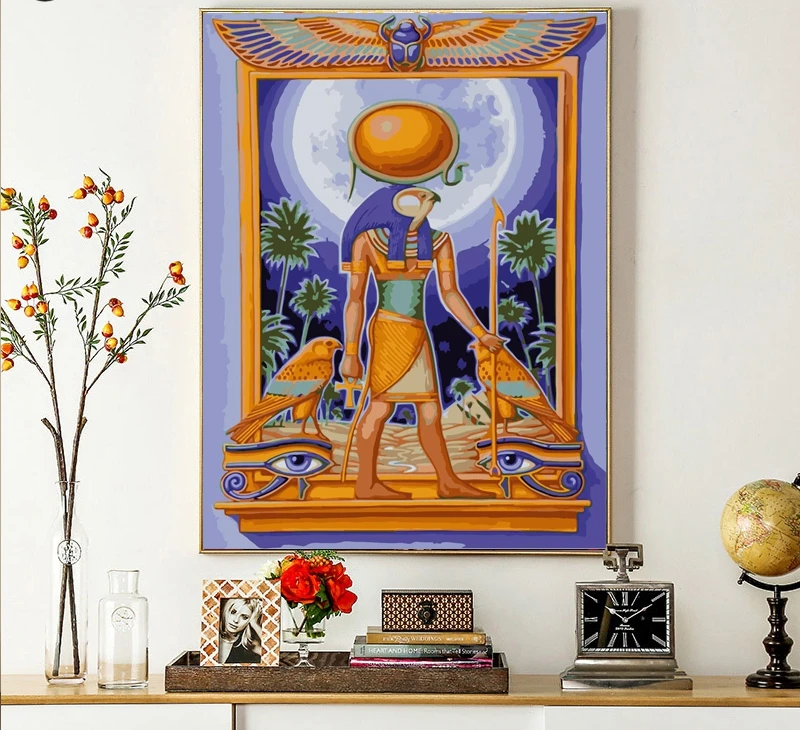 Балала &quotсделай сам&quot Современная Абстрактная живопись маслом по номерам Wall Art