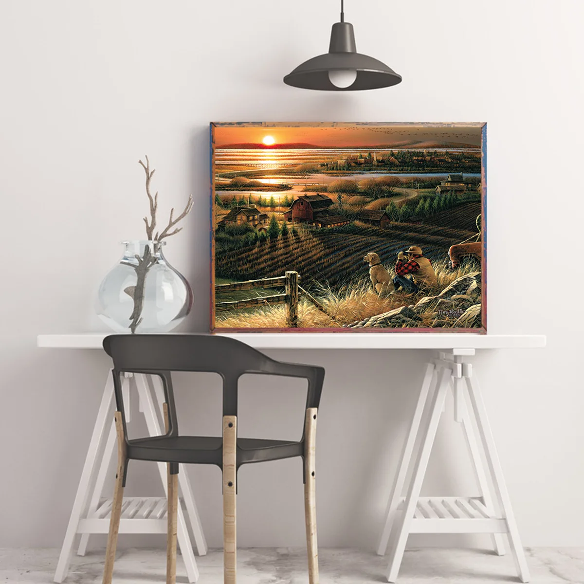 Картина на холсте Лучший Друг плакат и принты картина Ферма настенные картины