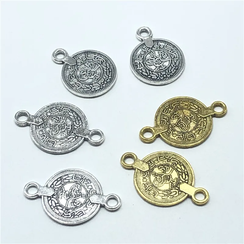 15 шт. круглые подвески в форме монеты|Шармы| |
