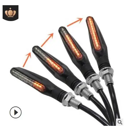 4 шт. 12 светодиодов универсальный световой индикатор поворота светильник для