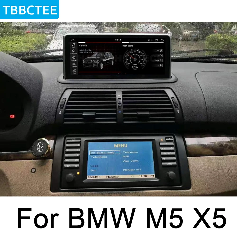 2 Din Автомобильный мультимедийный плеер для BMW 5 серии E39 1995 ~ 2003 радиоприемник Android