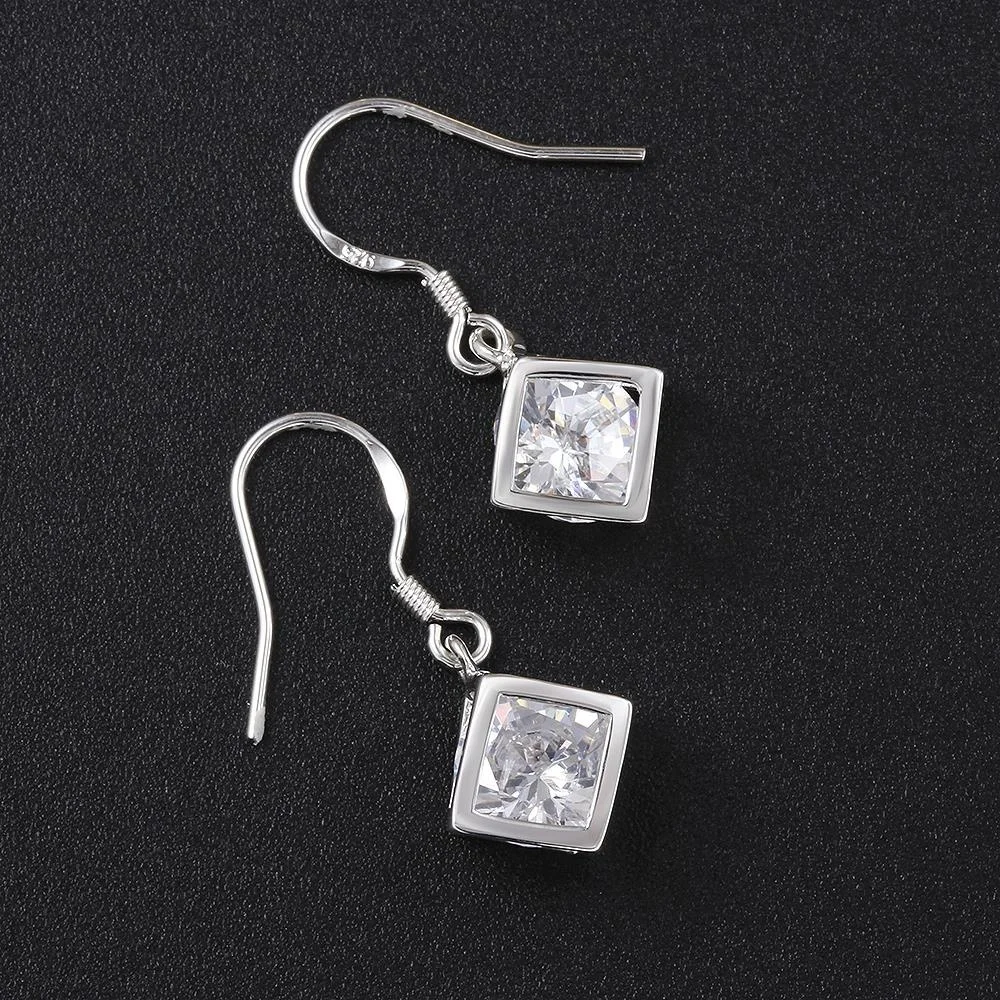 Fashion Jewelry Elegant Earring geometric modeling Rhinestone Ear Stud Earrings Valentine's Day Xmas gift tassel earrings | Украшения и