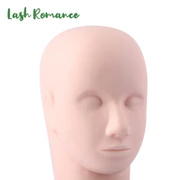 lifelike real skin training mannequin head lashes extension with removable eyelids soft touch silicon practice head kit