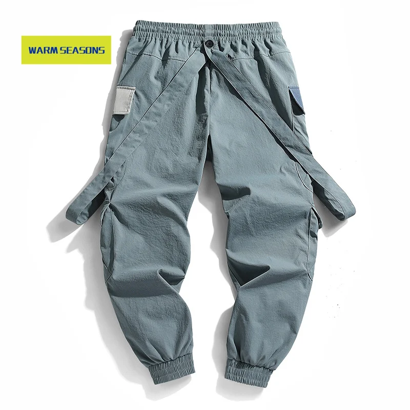 

2021 New Hot Jogger Leisure Sports Trousers Men Hip Hop Streetwear Beam Foot Cargo Pants Fashion Printing Men Pants joggers