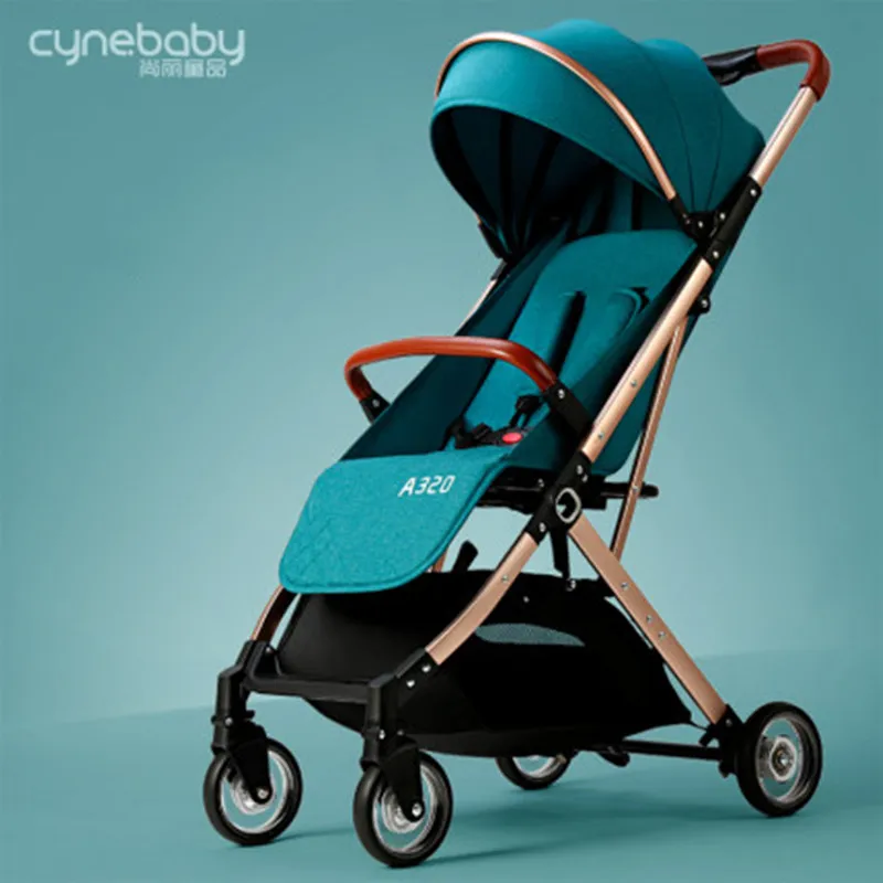 Cynebaby детская коляска Легкая Складная может сидеть лежащий автомобильный зонтик