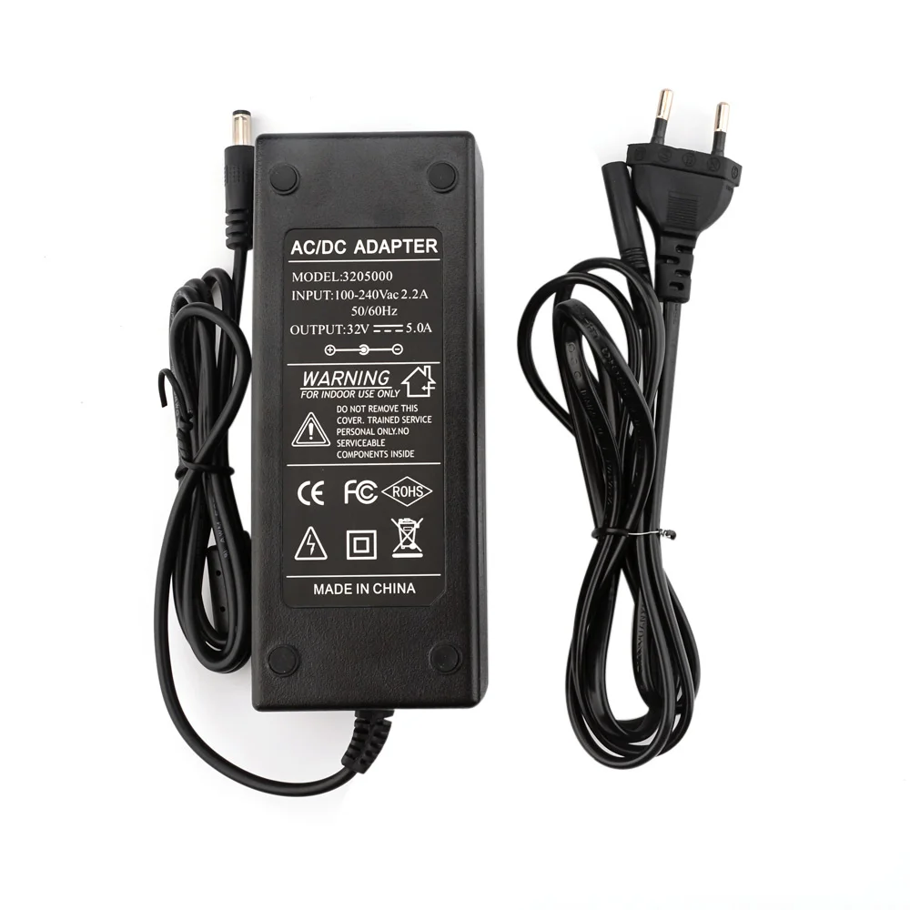 

AIYIMA 32V AC100V-240V DC32V 5A EU Plug US Plug 5,5x2,5 MM TAS5613 TPA3255 TDA7498E