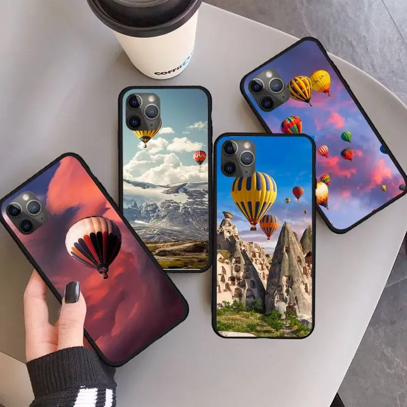 

Hot Air Balloon pattern Phone Case For iphone 12 11 13 7 8 6 s plus x xs xr pro max mini