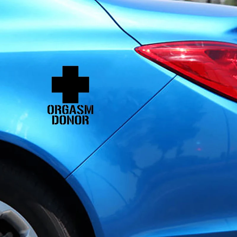 Оргазм Донор Смешные окна секс Колледж пива автомобильные наклейки украшения
