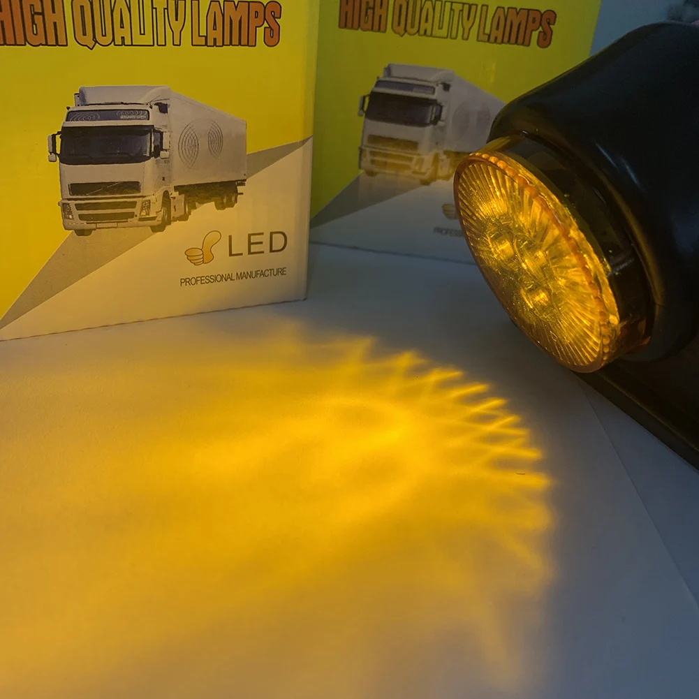 1 шт. автомобильный бочонок грузовик светодиодный боковой габаритный фонарь