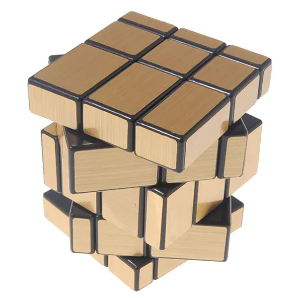 Новинка года 3x3x5 Соединенные зеркальный волшебный куб черный, серебристый цвет развивающие игрушки специальные игрушечные лошадки