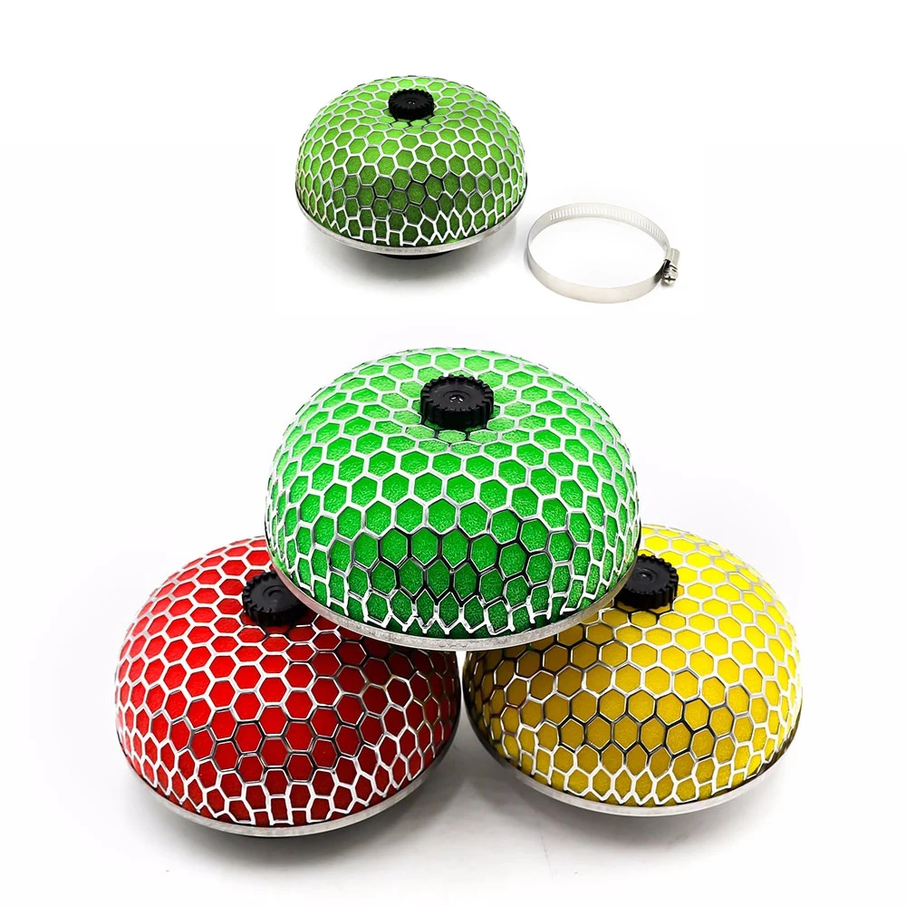 Универсальный автомобильный воздушный фильтр 3 дюйма 76 мм с грибовидной головкой