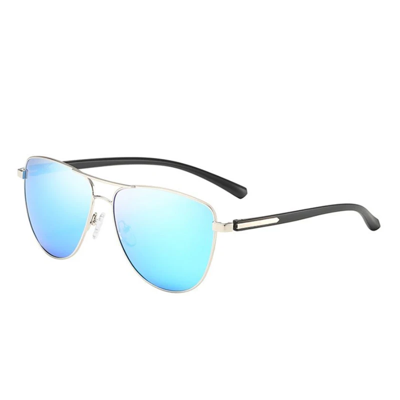 BRAND DESIGN Polarized Sunglasses Men Classic Men's Driving Shades Male Unique Temple Oculos De Sol AF8113 | Аксессуары для