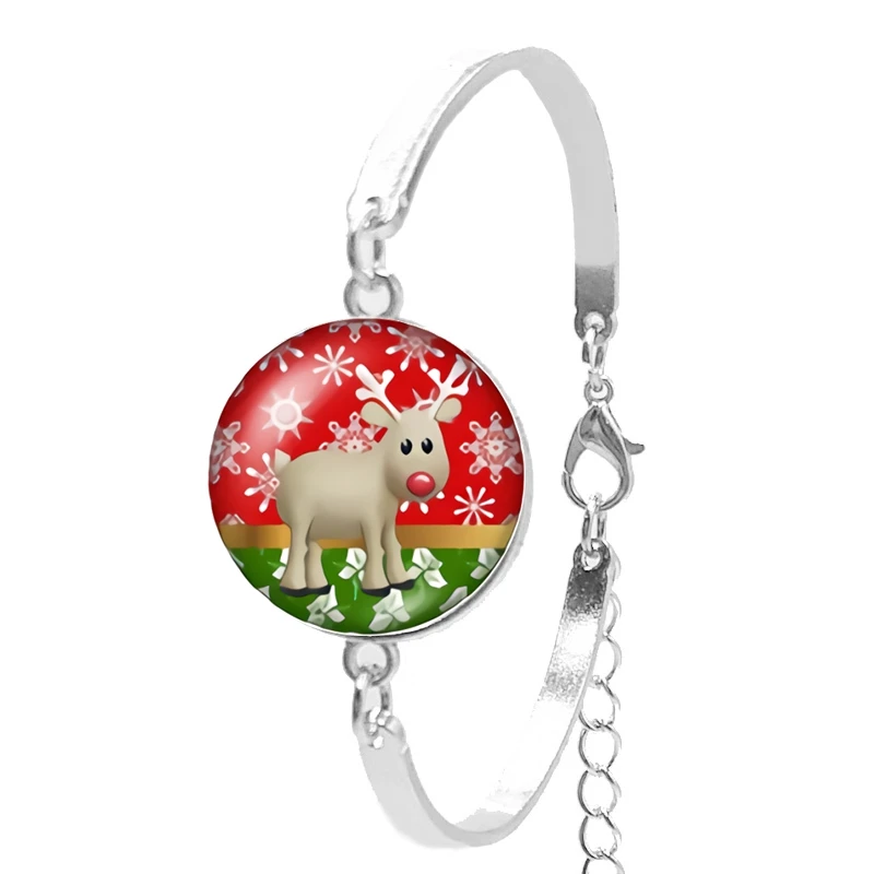 2019 лучшие продажи новейший Рождественский мультфильм Санта Клаус серии стекло