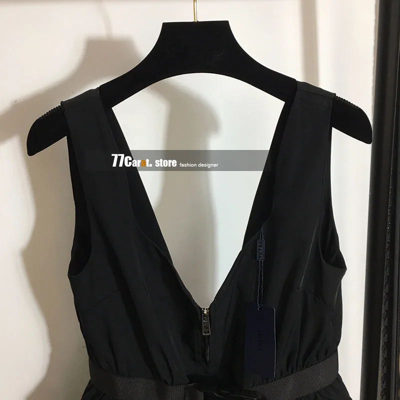 

fashion shirts for women sexy backless sleeveless tops belt pockets designer black high end woman tshirts graphic t shirts tee