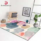 Абстрактные красочные круглые фотообои в скандинавском стиле Bubble Kiss для гостиной, домашний декор, Нескользящие Коврики для спальни, коврик для детской комнаты