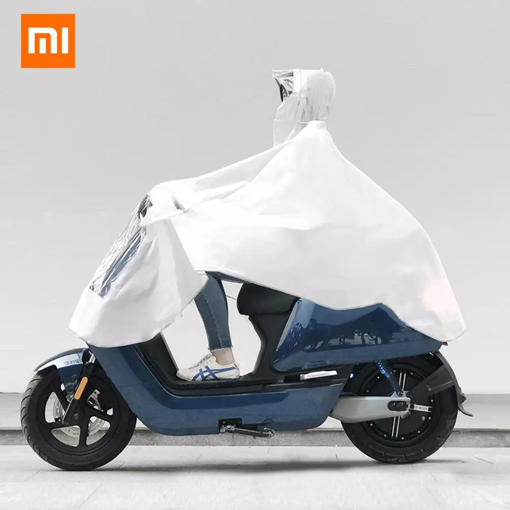 MI Mijia Qualitell EVA дождевик велосипедный водонепроницаемый капюшон пончо дождевик Толстовка для собак для скутера мотоцикла велосипеда Мужчины Женщины дождевик