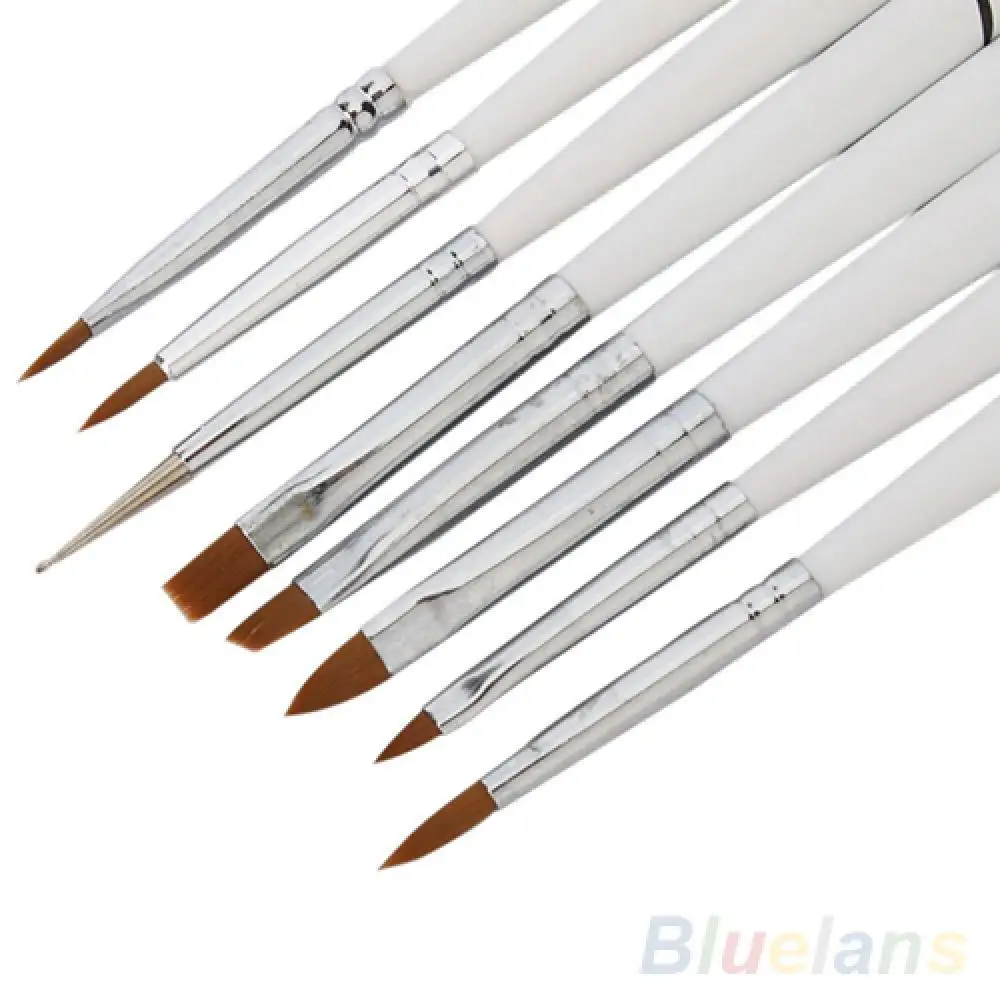 

70% Hot Sale 8PCS Zebra Nail Art Dotting Manicure Painting Drawing Polish Brush Pen Tools