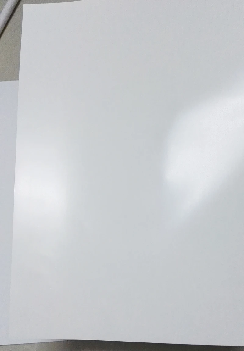 80 микрон толщина самоклеящаяся A4 пустая прозрачная/Прозрачная ПВХ-наклейка