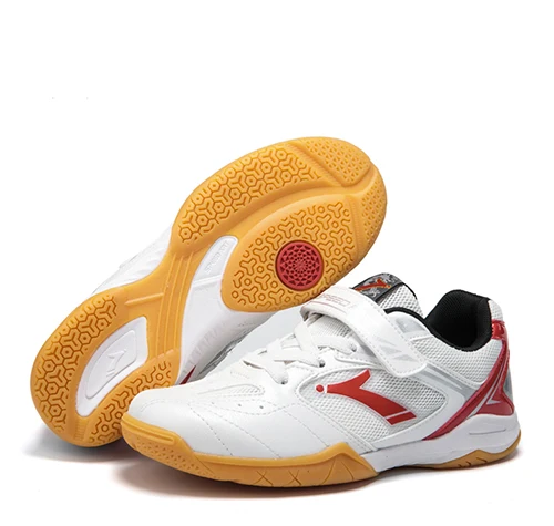 white red Брендовая детская обувь для настольного тенниса; Zapatillas Deportivas Mujer Masculino ping ракетка; спортивная обувь; кроссовки - Color: white red