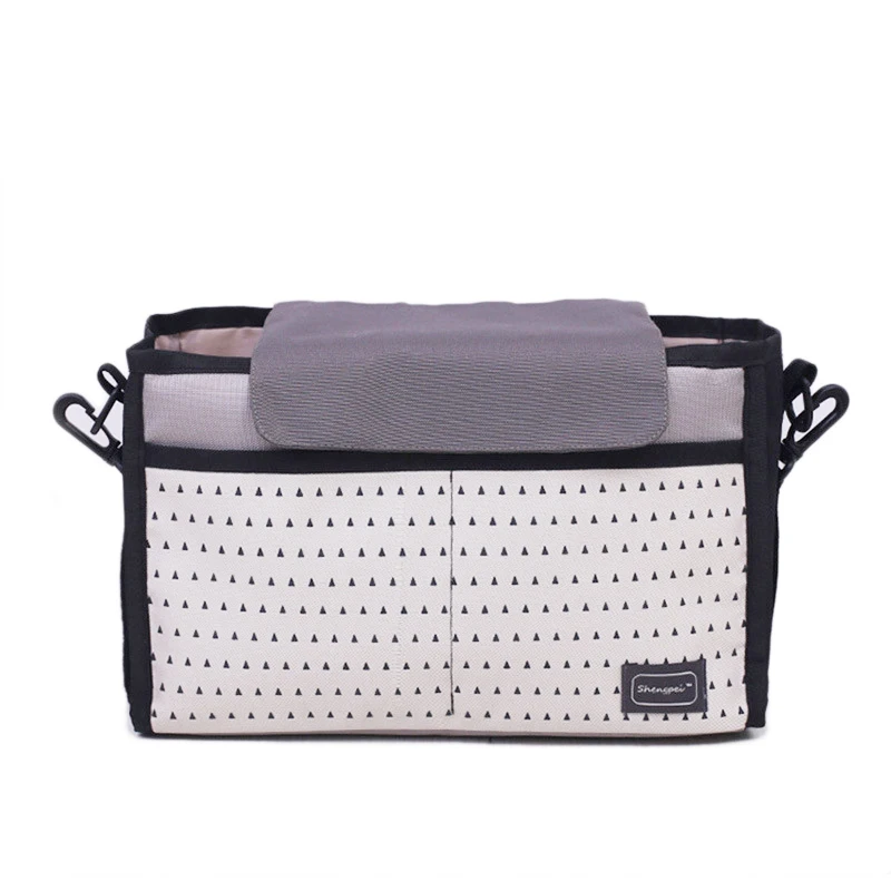 

Fashion Multifunctional Mummy Bag Baby Diaper Nappy Pram Stroller Hanging Bag